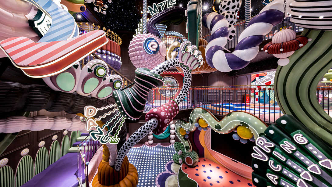 Located in Beijing, this project marks the newest flagship of Meland Club, China’s leading parent–child theme park brand, led by the vision of chief designer Li Xiang