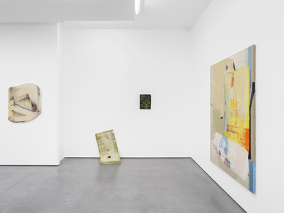 Hilde Overbergh, Try again, vue de l'exposition. Avec l'aimable autorisation de la Galerie Whitehouse