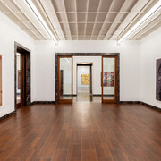 Austyn Weiner, Something borrowed, something plum, exhibition view. Courtesy of Galleria Massimo De Carlo