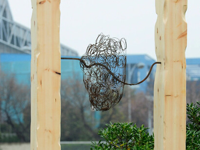 Hijo Nam, Threads of origin, exhibition view. Courtesy of Space776 Gallery