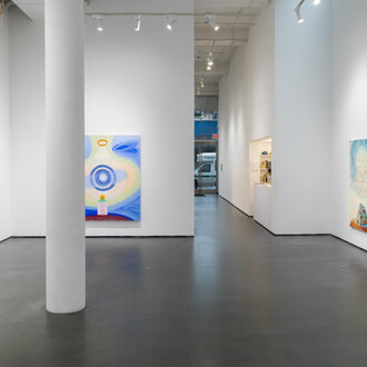 Emily Cheng, In the weave of worlds, exhibition view. Courtesy of Silverlens