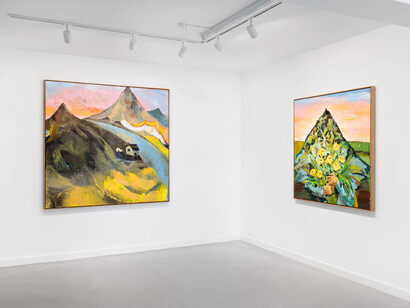 Ken Taylor Reynaga, Flowers that bloom twice, exhibition view. Courtesy of Brigade Gallery