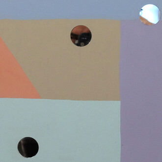 Joe Ferriso, Shapes and mirrors (detail), 2025. Courtesy of Eleanor Harwood Gallery