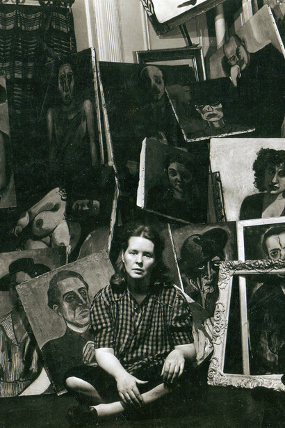 Portrait of Alice Neel, 1944. Courtesy of Xavier Hufkens Gallery. Photo by Sam Brody