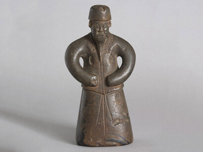 Standing Hun male. Courtesy of The Museum of Fine Arts