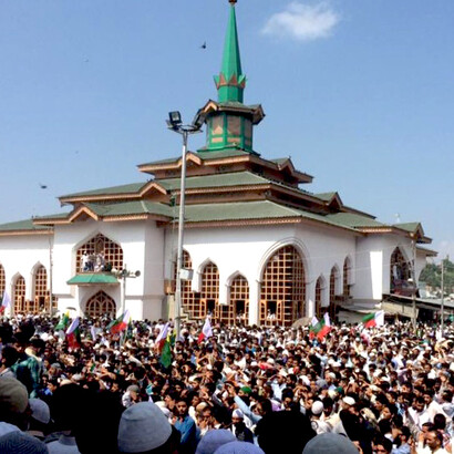 "Khanqah Naqshband Sahib in Srinagar is a shrine dedicated to the revered Sufi saint Sheikh Noor-ud-Din Noorani, also known as Nund Rishi