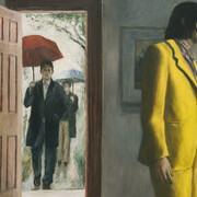 Giangiacomo Rossetti, The party (détail), 2025. Avec l'aimable autorisation de l'artiste et de Mendes Wood DM, São Paulo, Bruxelles, Paris, New York