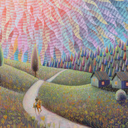 David Brian Smith, And nature smiled (detail), 2025. Courtesy of Ross + Kramer