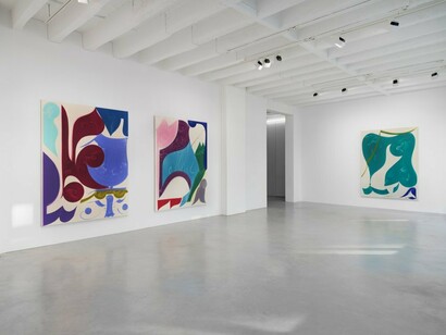 Patricia Treib, Armscye, exhibition view. Courtesy of Galerie Nordenhake
