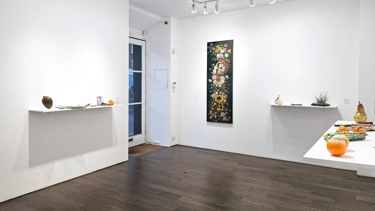 Angela Lizon and Russell Webb, Wonderland, exhibition view. Courtesy of James Freeman Gallery