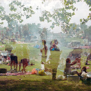 Simon Terrill, London Fields, 2015, C-Type Print, 140 x 79 cm, courtesy The Fine Art Society