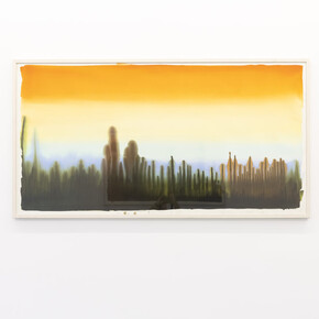 Juan Manuel Rodríguez, Amanecer infinito, vista de exhibición. Cortesía de Galería Xippas