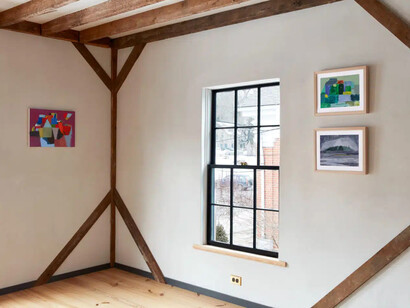 Alan Prazniak, Earth tones, exhibition view. Courtesy of Geary Gallery