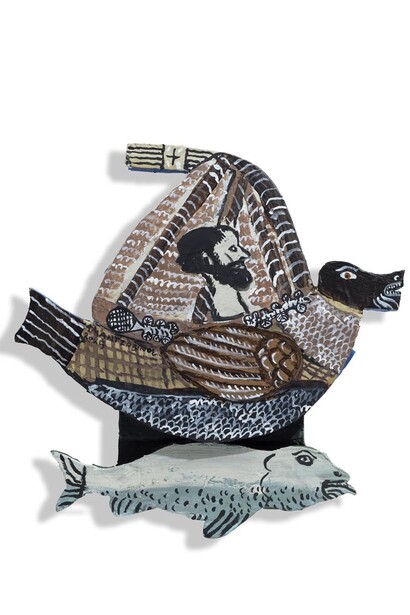 Tassos Mantzavinos, By the seaside (Παρά θιν’ αλός). Courtesy of Skoufa Gallery 