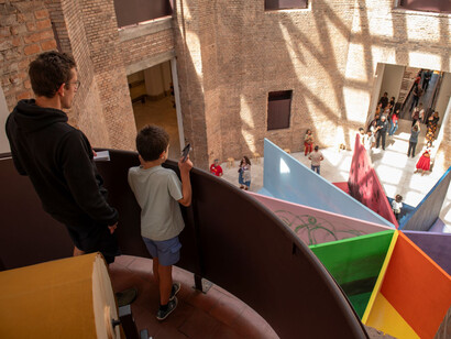 Dominique Gonzalez-Foerster, Meteorium, exhibition view. Courtesy of Pinacoteca