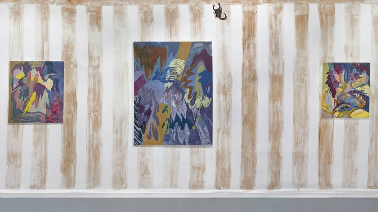 "Muri e Volpi", exposición de Eliel David en la galería Wizard, Milán, Italia