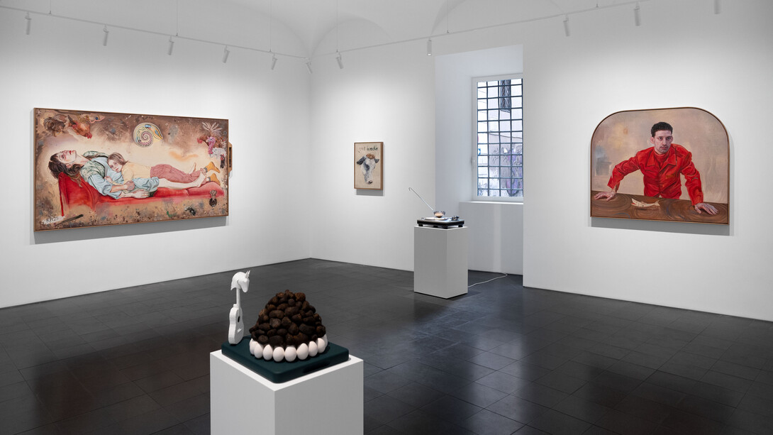 Kati Heck, The brodo, veduta della mostra. Cortesia della Tim Van Laere Gallery