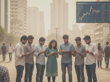 Amid India’s bustling streets, young hopefuls face tough job competition, using every chance to learn, upskill, and strive for success