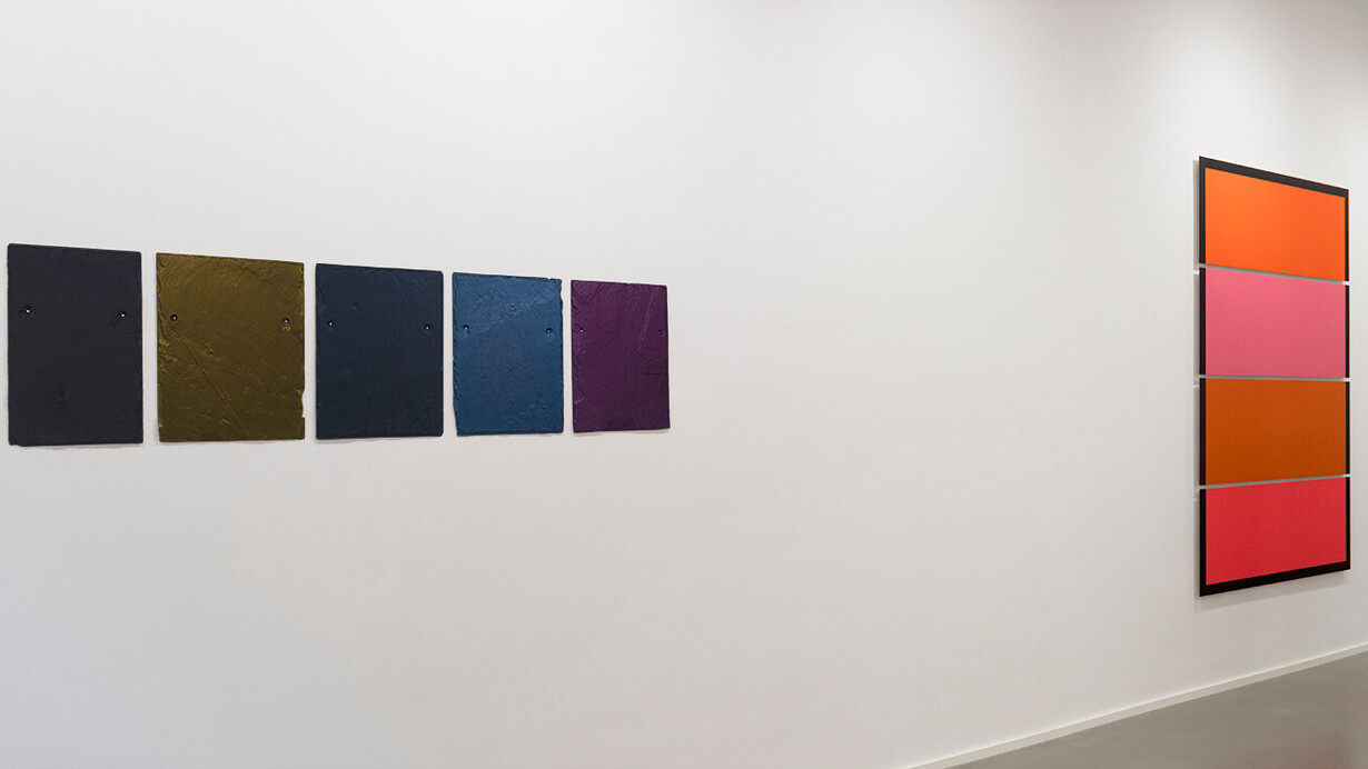 Winston Roeth, Split decision, exhibition view. Courtesy of Galerie Christian Lethert