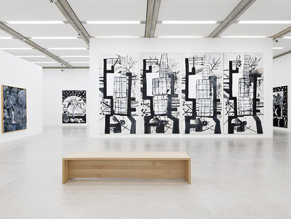 Tobias Pils, Shh, exhibition view. Courtesy of Mumok