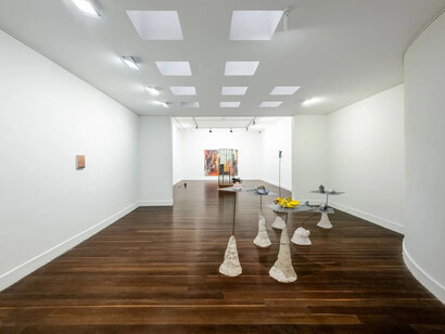 Luis Roldán, Plots, vista de exhibición. Cortesía de la Galería Casas Riegner