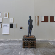 Julião Sarmento, Fourth Easy Piece, 2014, installation, variable dimensions