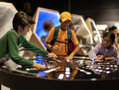 Concevoir le son, vue d’exposition. Avec l’aimable autorisation d’Ingenium. Musée des sciences et de la technologie du Canada