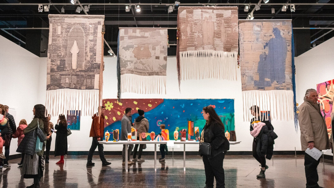 Various artists, In her place, exhibition view. Courtesy of Frist Art Museum