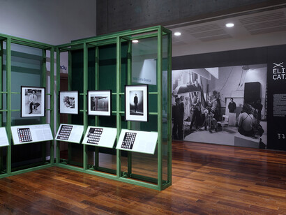 Elisabetta Catalano, Obiettivo sugli artisti, exhibition view. Courtesy of Maxxi