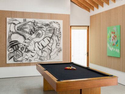 Andrey Samarin and Lera Derkach, Two of us, exhibition view. Courtesy of Simchowitz