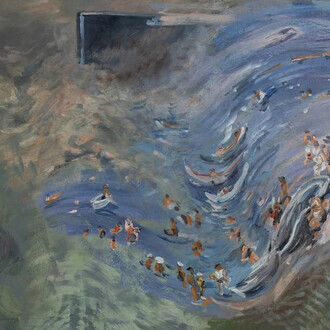 Various artists, Seen and unseen (detail). Courtesy of the Painting Center