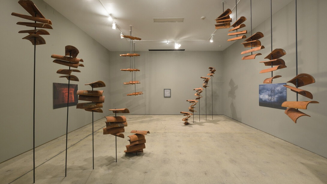 Jackie Castillo, Descent, like the return, exhibition view. Courtesy of ICA LA