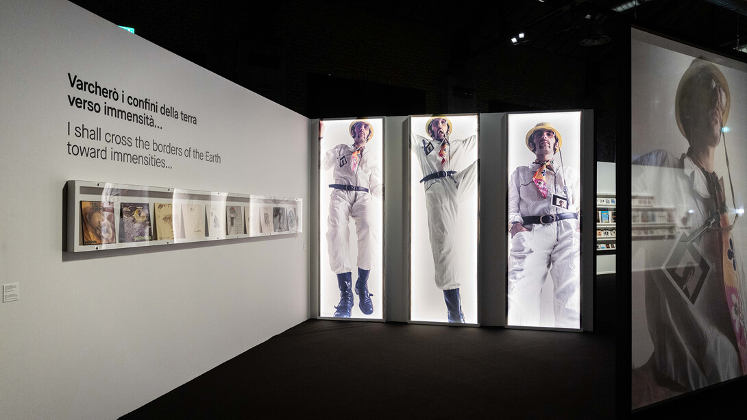 Franco Battiato. Another life, exhibition view. Courtesy of Maxxi