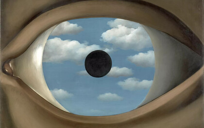 René Magritte, El falso espejo, 1928