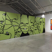 Dino D’Santiago, Portal do retorno, vista da exposição. Cortesia de Underdogs