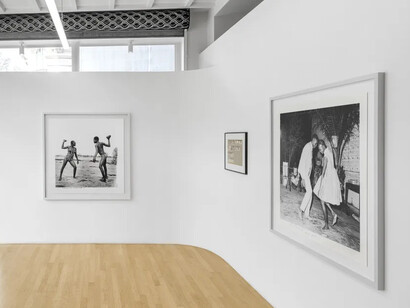 Malick Sidibé, Une jeunesse moderne, exhibition view. Courtesy of Magnin-A Gallery
