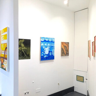 Various artists, By the light of the candle, exhibition view. Courtesy of Liminal Gallery