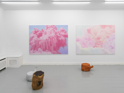 Geraldo Dos Santos and Mel Chan, Airthropology: what floats between us, exhibition view. Courtesy of Josilda da Conceição Gallery