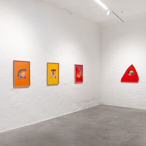 Serban Ionescu, Viscus, exhibition view. Courtesy of Plus One Projects 