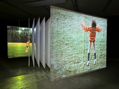 Jacqueline Mesmaeker, Secret outline, ausstellungsansicht. Mit freundlicher genehmigung der Generali Foundation