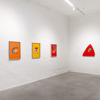 Serban Ionescu, Viscus, exhibition view. Courtesy of Plus One Projects 