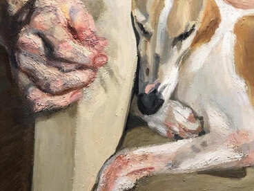 Lucian Freud, Eli y David (detalle) (2005-2006)