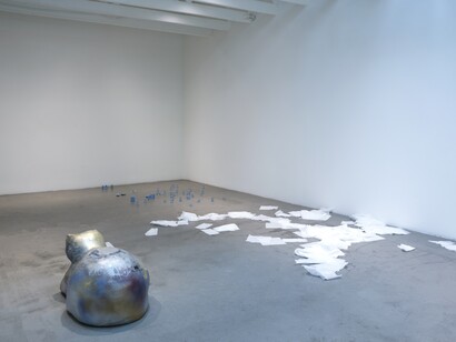 Nancy Lupo, Hark, exhibition view. Courtesy of Kristina Kite Gallery