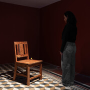 Miguel Fernández de Castro, La espera, vista de exhibición. Cortesía de Travesía Cuatro