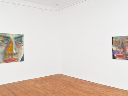 Jiang Cheng, The shiver, exhibition view. Courtesy of Tara Downs Gallery