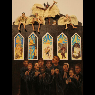 Pinkie Strother, The Angels Band. Courtesy the artist and Moremen Gallery