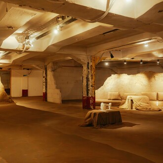 Narges Mohammad, No one bats an eye, exhibition view. Courtesy of Brutus Space
