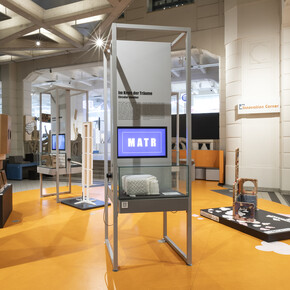 Innovation corner. Zukunft gestalten. Ideen zur kreislaufwirtschaft, ausstellungsansicht. Mit freundlicher genehmigung des Technischen Museums Wien