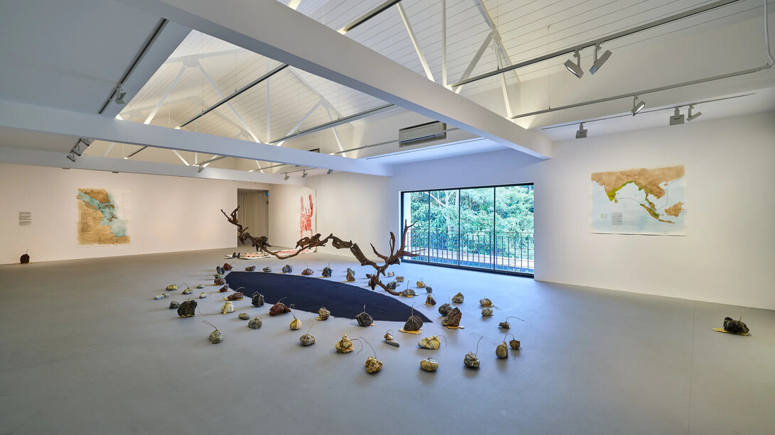 Zai Kuning, We are home and everywhere, exhibition view. Courtesy of Ota Fine Arts 