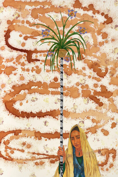 Ambreen Butt, Holding (detail), 2026. Courtesy of Gallery Wendi Norris